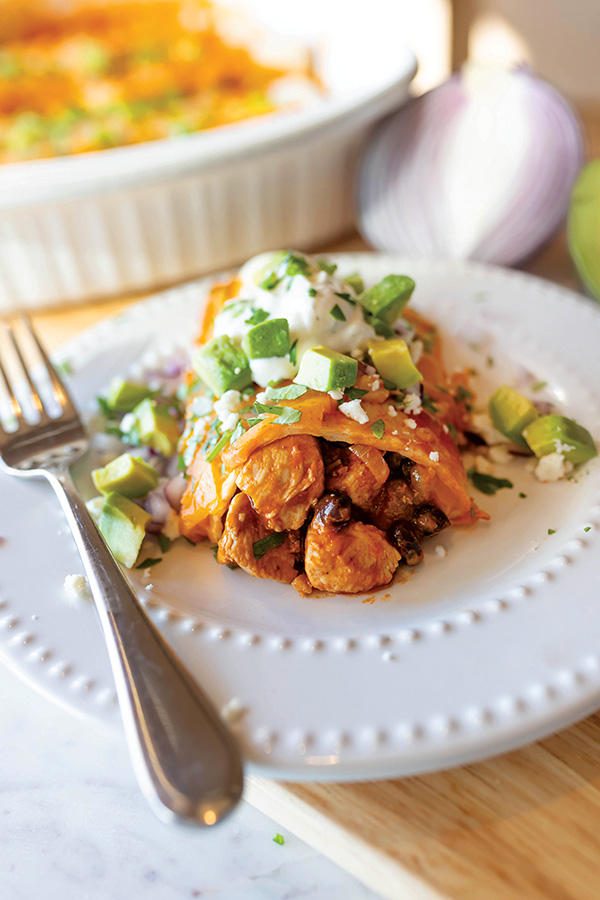 Turkey Enchiladas